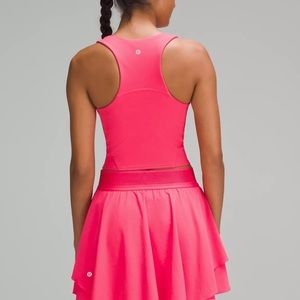 Wunder Train Racerback Tank Top, glaze pink, size 8, NWOT stunning